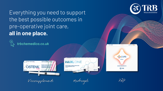 TRB Chemedica UK Expands its Pre-Operative Joint Care Portfolio with the Launch of HAXL ONE™ and O_CURE®